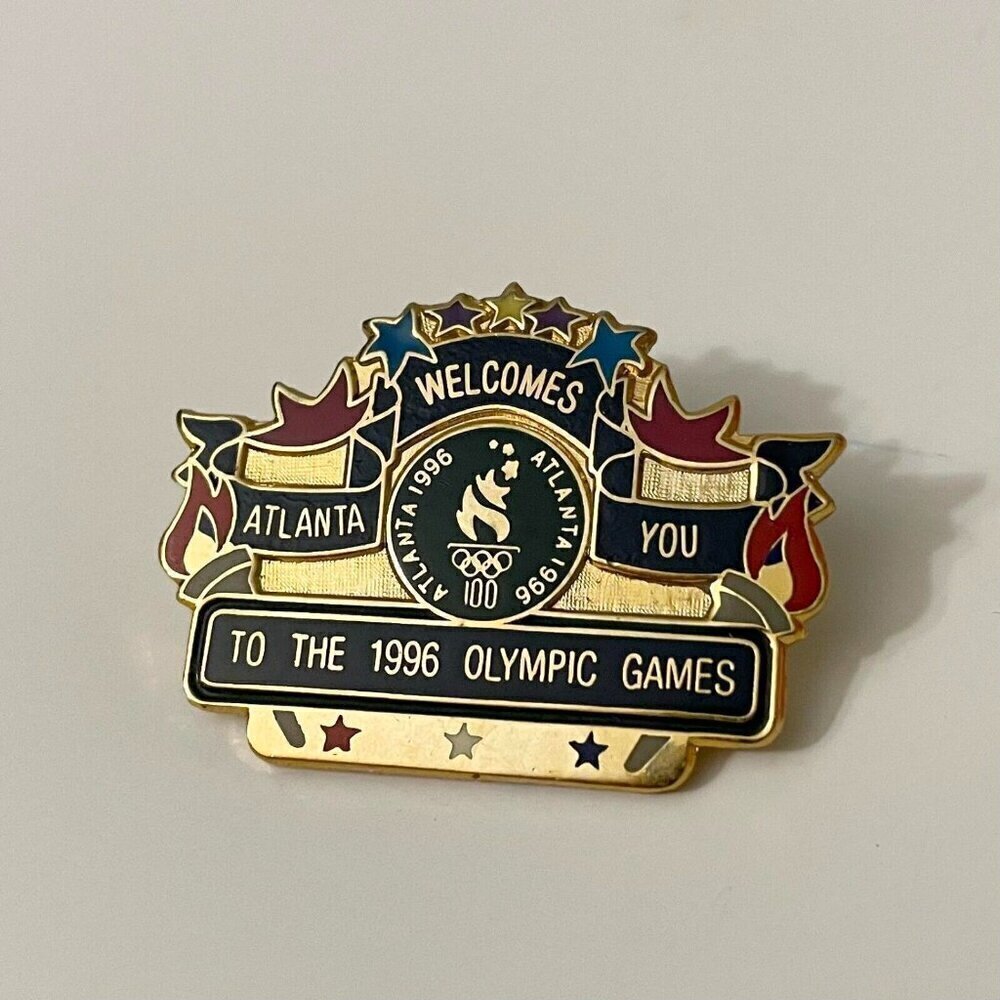 Vtg Atlanta Olympics Game 1996 Pin